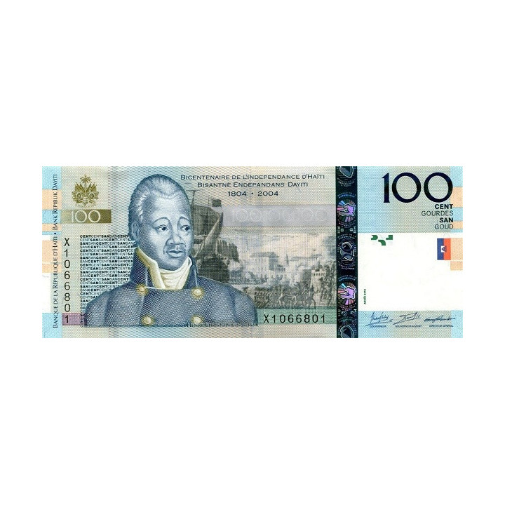 Haiti 100 Gourdes 2016 P-275f