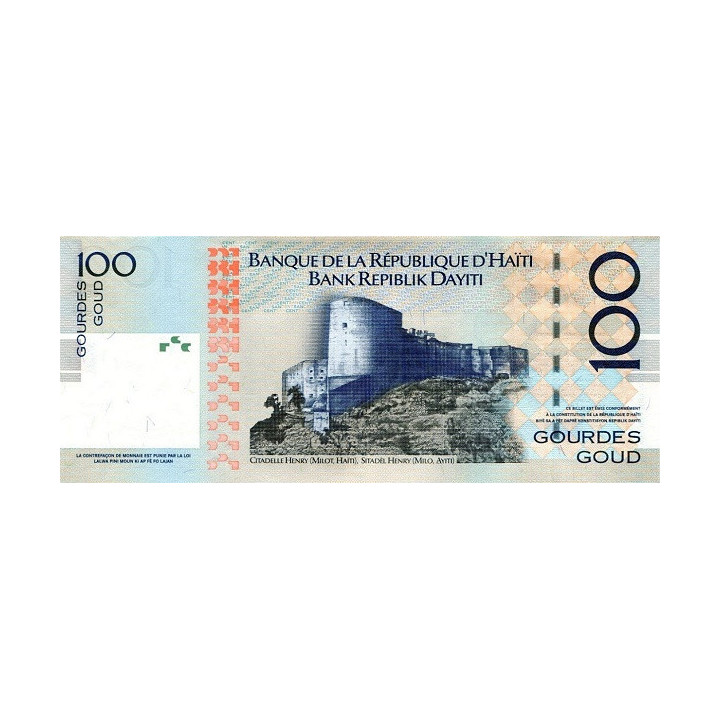 Haiti 100 Gourdes 2016 P-275f